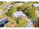 Aerial view of the home and surrounding landscape at 10195 Se 178Th Pl, Summerfield, FL 34491