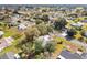 Aerial view showcasing the home's setting within a community at 10195 Se 178Th Pl, Summerfield, FL 34491