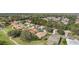 Aerial view of neighborhood homes at 13195 Se 93Rd Cir, Summerfield, FL 34491