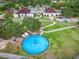 Aerial view of community center building and surrounding grounds at 16691 Sw 30Th Terrace Rd, Ocala, FL 34473