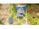 Overhead view of the property with backyard and landscaping at 2751 Ne 46Th St, Ocala, FL 34479