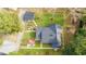 Bird's eye view of house, yard, and patio at 2751 Ne 46Th St, Ocala, FL 34479