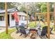 Relaxing backyard with firepit and seating at 2751 Ne 46Th St, Ocala, FL 34479