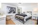 Bright bedroom with a comfortable bed and a workspace at 2751 Ne 46Th St, Ocala, FL 34479
