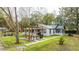 Home exterior, side view, showing the back patio area at 2751 Ne 46Th St, Ocala, FL 34479