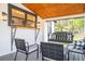 Covered porch with seating area at 2751 Ne 46Th St, Ocala, FL 34479