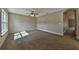 Spacious bedroom with large window and ceiling fan at 5230 Nw 56Th Ter, Ocala, FL 34482