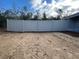 Spacious backyard with a new white vinyl fence at 5489 Nw 12Th. St, Ocala, FL 34482