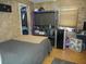 Cozy bedroom with a double bed and large TV at 611 Sw Shorewood Dr, Dunnellon, FL 34431
