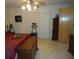 Primary bedroom with king-size bed and ample closet space at 611 Sw Shorewood Dr, Dunnellon, FL 34431