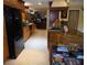 View of kitchen with granite countertops and island at 611 Sw Shorewood Dr, Dunnellon, FL 34431