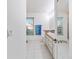 Clean bathroom with double vanity and separate shower at 7854 Sw 62Nd Ct, Ocala, FL 34476