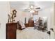 Bright bedroom with wood furniture and ceiling fan at 7854 Sw 62Nd Ct, Ocala, FL 34476