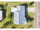 Aerial view of a single-Gathering home and surrounding neighborhood at 9862 Se 179Th Pl, Summerfield, FL 34491