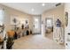 Elegant entryway with tile flooring, decorative accents and access to other rooms at 3977 Nw 46Th Ter, Ocala, FL 34482