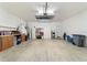 Spacious garage with ample storage and overhead door at 3977 Nw 46Th Ter, Ocala, FL 34482