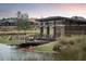 Lakeside kayak launch with covered seating area at 4072 Nw 44Th Cir, Ocala, FL 34482