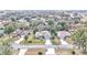 Aerial view showcasing a lovely home and surrounding neighborhood at 5370 Sw 85Th Ln, Ocala, FL 34476