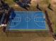 Aerial view of an outdoor community basketball court at 7732 Sw 94Th Cir, Ocala, FL 34481