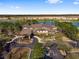 Community clubhouse with parking and view of lake at 7732 Sw 94Th Cir, Ocala, FL 34481