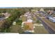 Aerial view showcasing the house and surrounding neighborhood at 11852 Se 71St Ct, Belleview, FL 34420