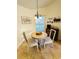 Cozy breakfast nook with a round table and chairs at 15025 Sw 24Th Cir, Ocala, FL 34473