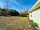 Large side yard with grassy area and natural landscape at 15025 Sw 24Th Cir, Ocala, FL 34473