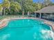 Inviting community pool with ample lounge chairs at 5032 Se 108Th St, Belleview, FL 34420