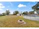 Spacious backyard with above-ground pool, shed, and fire pit at 6292 Se 87Th St, Ocala, FL 34472