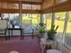 Relaxing sunroom with plenty of natural light and comfortable seating at 8473 Sw 106Th St, Ocala, FL 34481