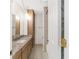 Bathroom with single vanity, shower/tub combo at 2528 Se 15Th St, Ocala, FL 34471