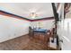 Bedroom with tile floors, ceiling fan, and built-in dresser at 2528 Se 15Th St, Ocala, FL 34471