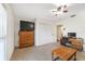 Bright bedroom with double closets and carpeted floor at 2528 Se 15Th St, Ocala, FL 34471