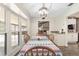 Dining room with table, chairs, and view to backyard at 2528 Se 15Th St, Ocala, FL 34471