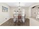 Bright dining room with view of pool and backyard at 2528 Se 15Th St, Ocala, FL 34471