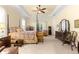 Large Primary bedroom with a post bed and ample dresser space at 9015 Sw 86Th Loop, Ocala, FL 34481