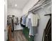 Large walk-in closet with ample hanging and shelving space at 10406 Sw 96 Loop, Ocala, FL 34481