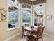 Bright breakfast nook with pool view and built-in seating at 3000 Nw 79Th Avenue Rd, Ocala, FL 34482