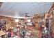 Game room features a pool table, bar, and seating at 6121 County Road 547 N, Davenport, FL 33837