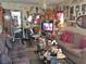 Spacious living room with plenty of seating and decor at 323 Dorsett Ave, Lake Wales, FL 33853