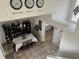 View of the main floor, including the dining room and kitchen at 2213 Mallory Cir, Haines City, FL 33844