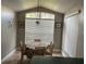 Bright dining area with large window and table for six at 2213 Mallory Cir, Haines City, FL 33844