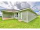 House exterior and grassy backyard at 4024 Tullamore Ln, Auburndale, FL 33823