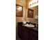 Bathroom with granite countertop and double sink vanity at 8010 Tuscany Way # 5308, Davenport, FL 33896