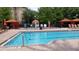 Additional pool with water feature and lounge chairs at 8010 Tuscany Way # 5308, Davenport, FL 33896