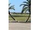 View of a driving range with palm trees at 680 Augusta Rd, Winter Haven, FL 33884