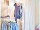 Large walk-in closet with double hanging rods at 4920 Old Lucerne Park Ne Rd, Winter Haven, FL 33881