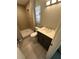 Modern bathroom with updated vanity and shower at 152 E Grove Dr, Haines City, FL 33844