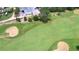 Aerial view of a golf course at 1608 Forest Hills Ln, Haines City, FL 33844