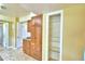 Spacious kitchen with wood cabinets, granite countertops, and stainless steel appliances at 1950 El Paso Trl, Bartow, FL 33830